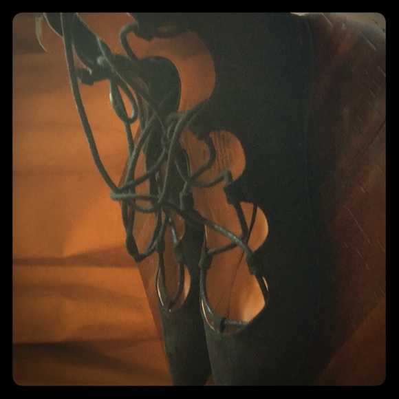 Lace upload notes toe flats-Nine West - Picture 1 of 2